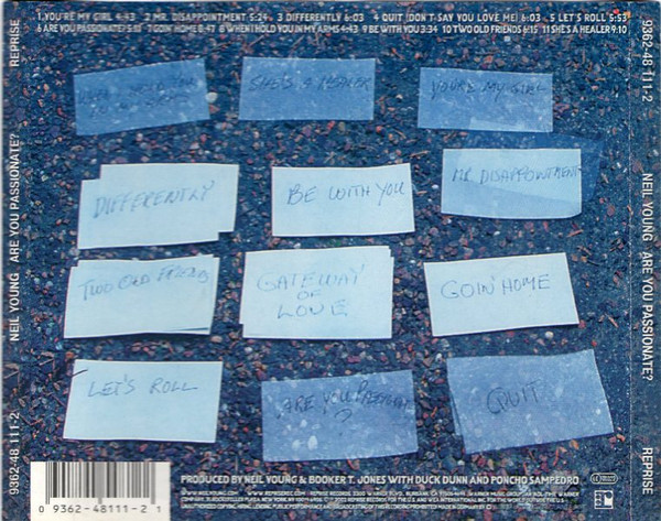 Neil Young - Are You Passionate? (CD, Album)