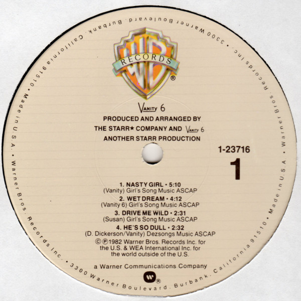 Vanity 6 - Vanity 6 (LP, Album, Win)