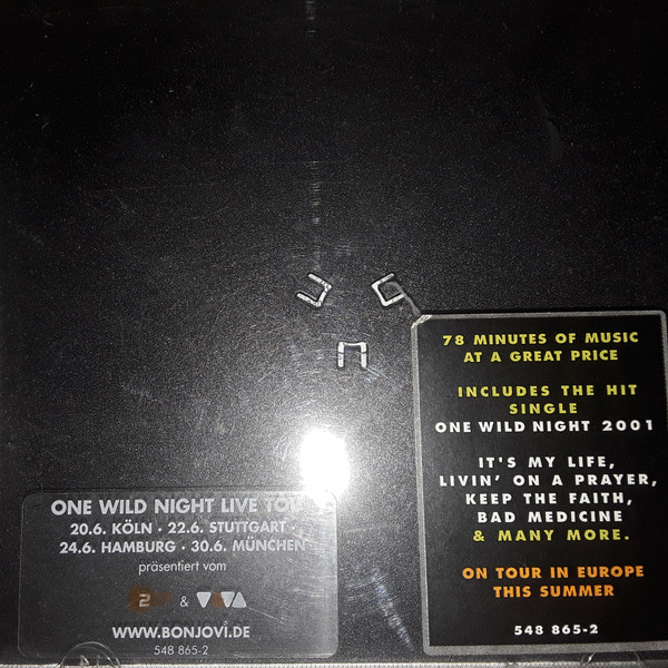 Bon Jovi - One Wild Night: Live 1985-2001 (CD, Album)