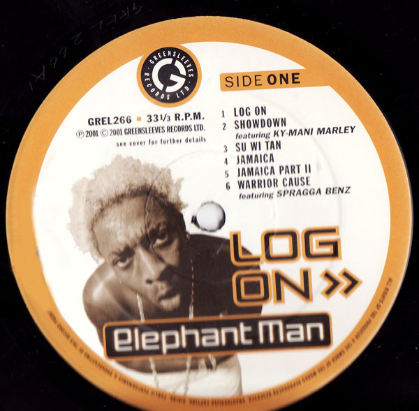 Elephant Man - Log On (LP, Album)
