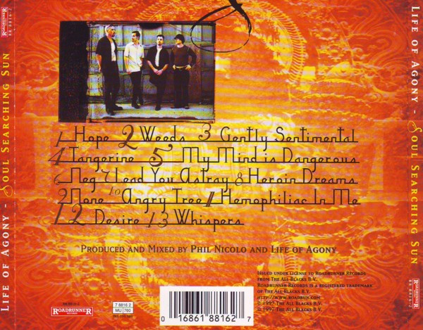 Life Of Agony - Soul Searching Sun (CD, Album)