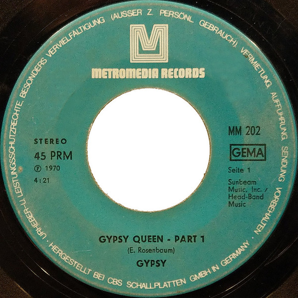 Gypsy (15) - Gypsy Queen - Part 1 / Gypsy Queen - Part 2 (7