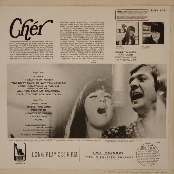Chér* - Chér (LP, Album)