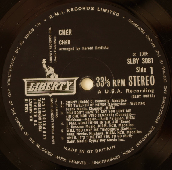Chér* - Chér (LP, Album)