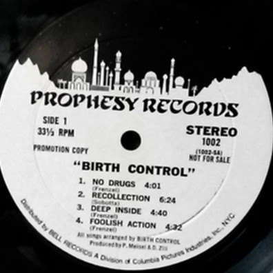 Birth Control - Birth Control (A New German Rock Group) (LP, Album, Promo)