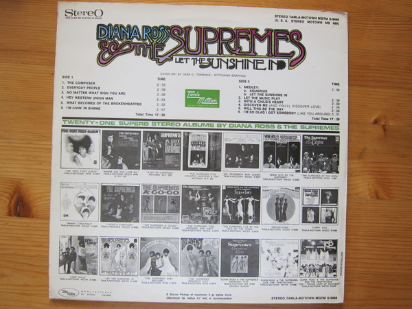 Diana Ross & The Supremes* - Let The Sunshine In (LP, Album)
