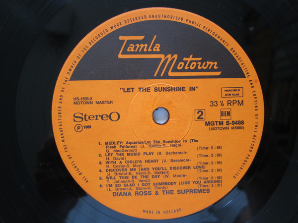 Diana Ross & The Supremes* - Let The Sunshine In (LP, Album)