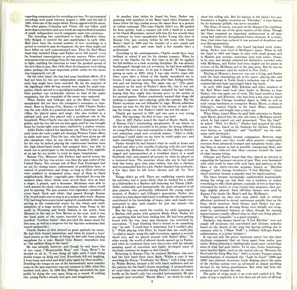 Various - Bebop (LP, Comp, Mono, Gat)