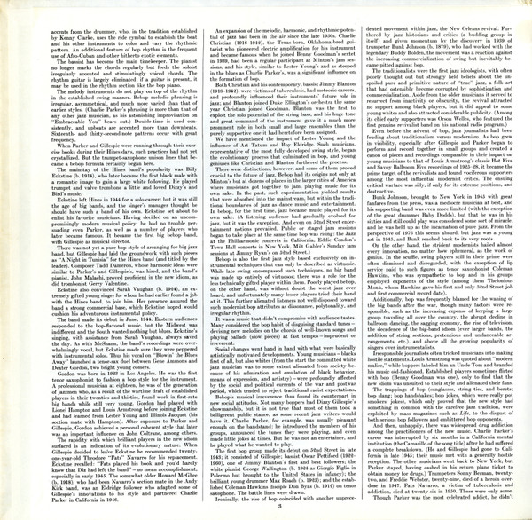 Various - Bebop (LP, Comp, Mono, Gat)