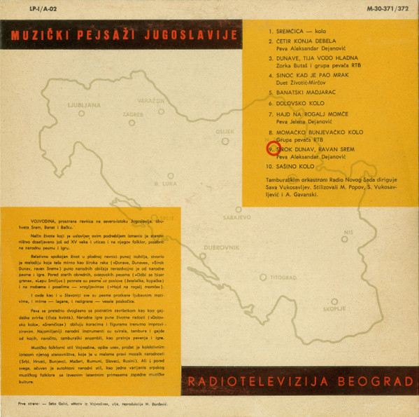 Tamburaški Orkestar Radio Novog Sada* - Vojvodina (10