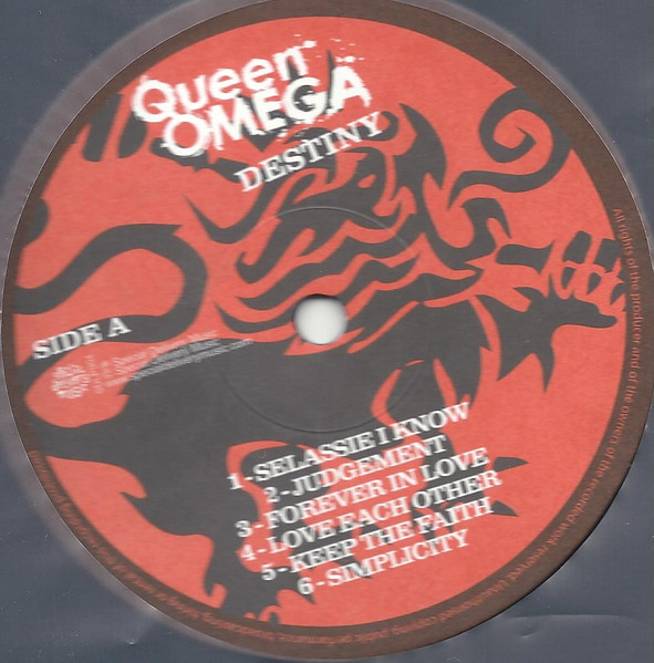 Queen Omega - Destiny (LP, Album)