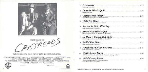 Ry Cooder - Crossroads - Original Motion Picture Soundtrack (CD, Album)