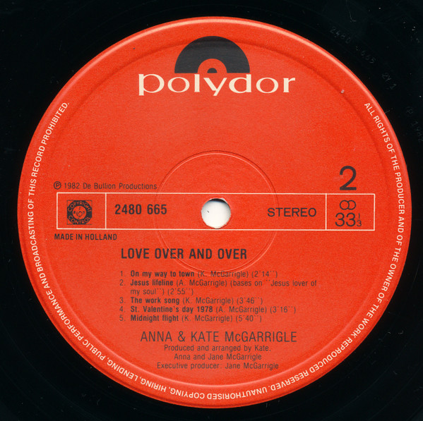 Kate & Anna McGarrigle - Love Over And Over (LP, Album)