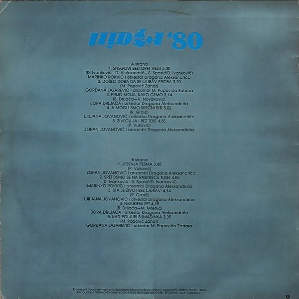 Various - Ilidža '80 (LP, Album)