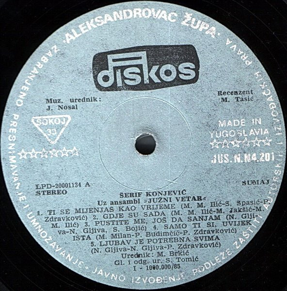 Šerif Konjević Uz Ansambl 