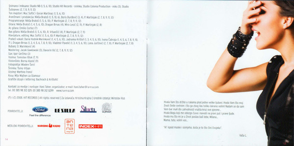 Lana Jurčević - Volim Biti Zaljubljena (CD, Album, Dig)