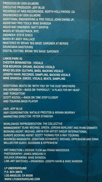 Linkin Park - Hybrid Theory (LP, Album, RE, Gat)