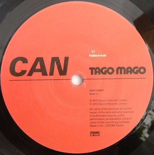 Can - Tago Mago (2xLP, Album, RE, RM, Gat)