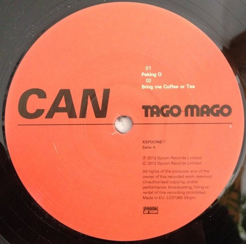 Can - Tago Mago (2xLP, Album, RE, RM, Gat)