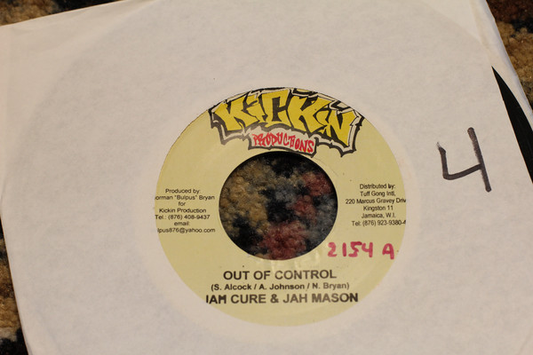 Jah Cure & Jah Mason / Delly Ranx* - Out Of Control / Kette Drum (7