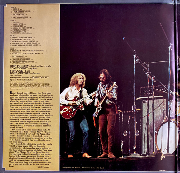 Creedence Clearwater Revival Featuring John Fogerty - Chronicle - The 20 Greatest Hits (2xLP, Comp)