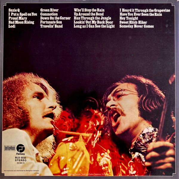 Creedence Clearwater Revival Featuring John Fogerty - Chronicle - The 20 Greatest Hits (2xLP, Comp)