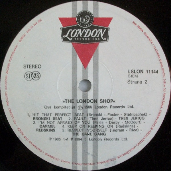 Various - The London Shop (LP, Comp)