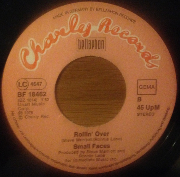 Small Faces - Lazy Sunday / Rollin' Over (7