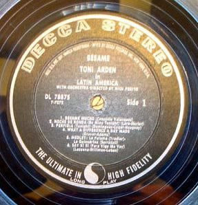 Toni Arden - Besame! (LP, Album)
