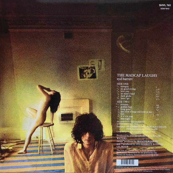 Syd Barrett - The Madcap Laughs (LP, Album, RE, Gat)