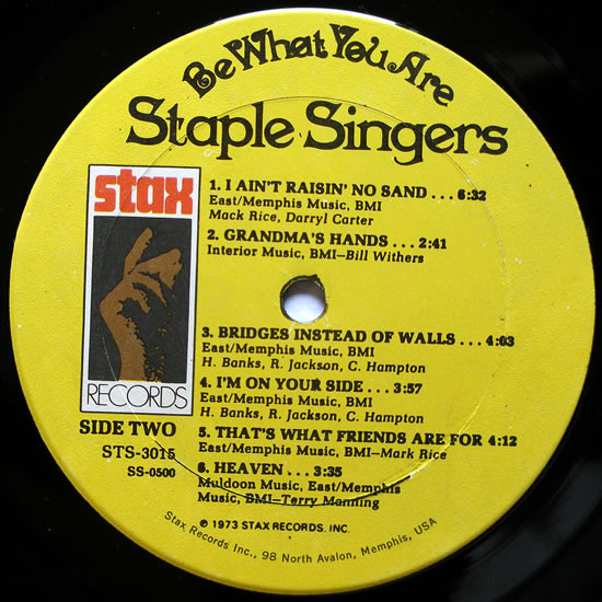The Staple Singers - Be What You Are (LP, Album, Son)