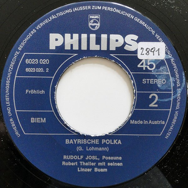 Robert Thaller Mit Seinen Linzer Buam* - Der Alte Dessauer / Bayrische Polka (7