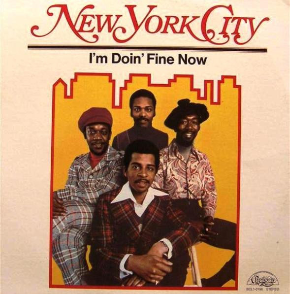 New York City - I'm Doin' Fine Now (LP, Album, Hol)