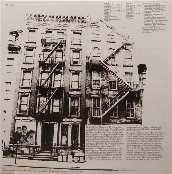 New York City - I'm Doin' Fine Now (LP, Album, Hol)
