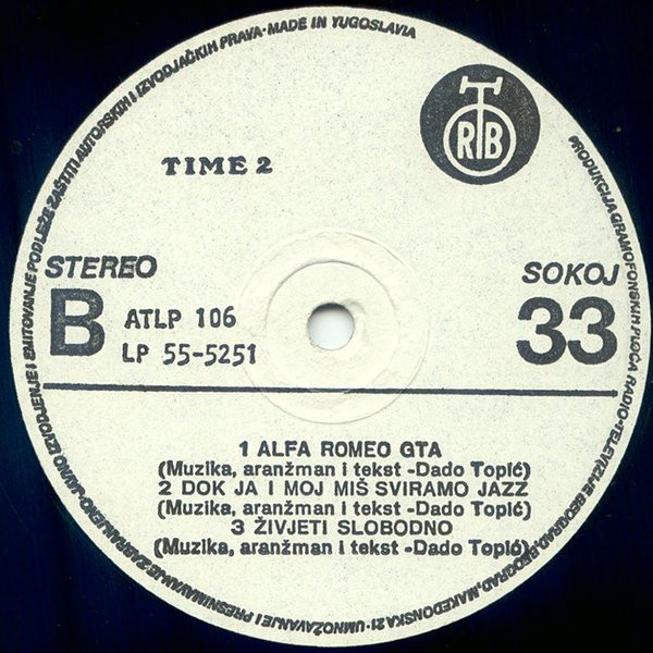 Time (16) - Time II (LP, Album, RE, Gat)