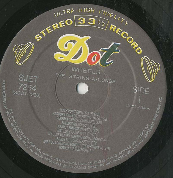 The String-A-Longs - Wheels (LP)