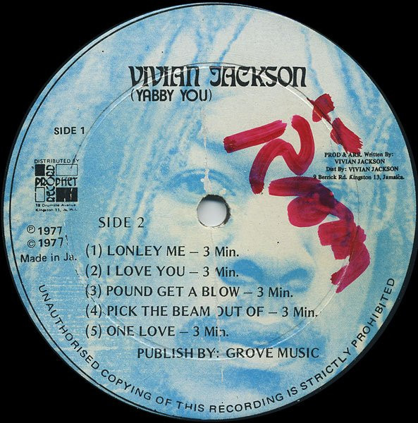 The Yabby You Vibration* - Deliver Me From My Enemies (LP, Album, Blu)