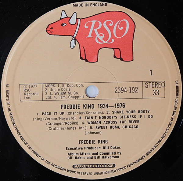 Freddie King - Freddie King (1934-1976) (LP, Comp)
