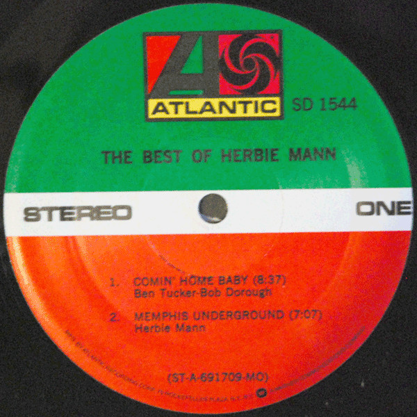 Herbie Mann - The Best Of Herbie Mann (LP, Comp, RE, Mon)