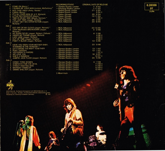 The Rolling Stones - Rolled Gold - The Very Best Of The Rolling Stones (2xLP, Comp, Mono, Gat)