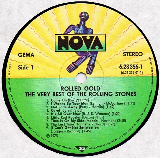 The Rolling Stones - Rolled Gold - The Very Best Of The Rolling Stones (2xLP, Comp, Mono, Gat)