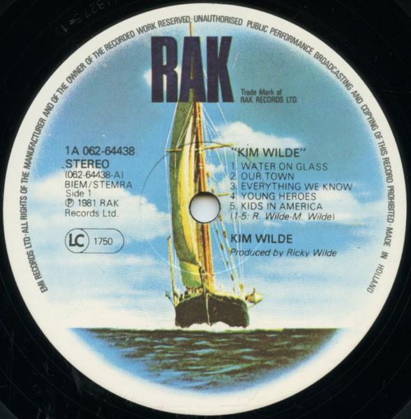 Kim Wilde - Kim Wilde (LP, Album)