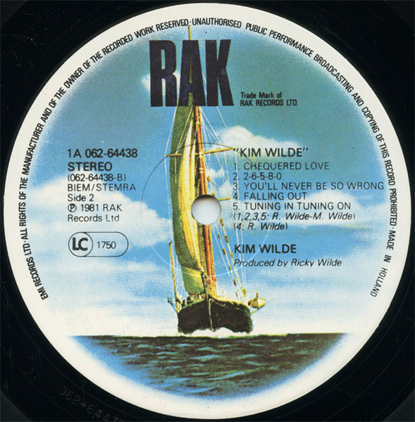 Kim Wilde - Kim Wilde (LP, Album)