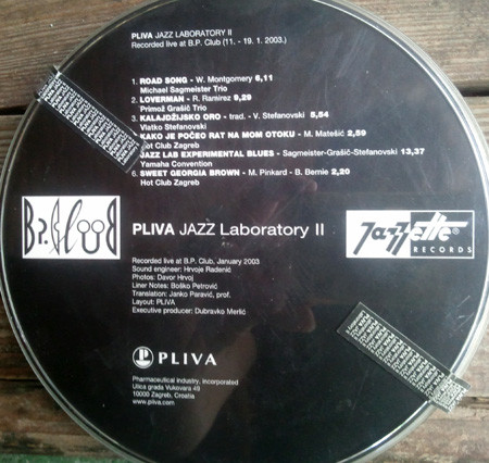 Pliva Jazz Laboratory - Pliva Jazz Laboratory II (CD, Album + Box, Rou)