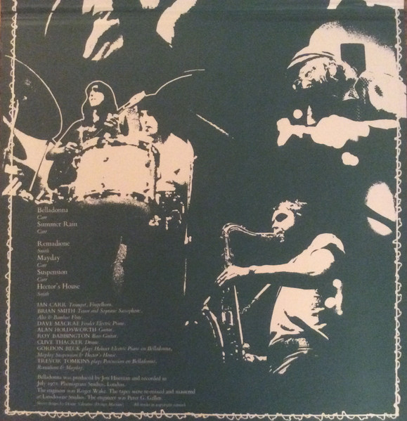 Ian Carr - Belladonna (LP, Album, RE)