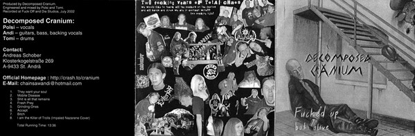 Decomposed Cranium - Fucked Up But Alive (CDr)
