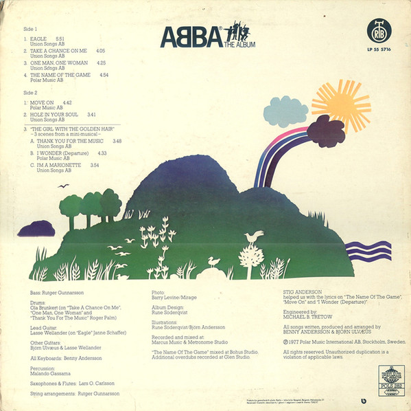 ABBA - The Album (LP, Album, RP, IV)