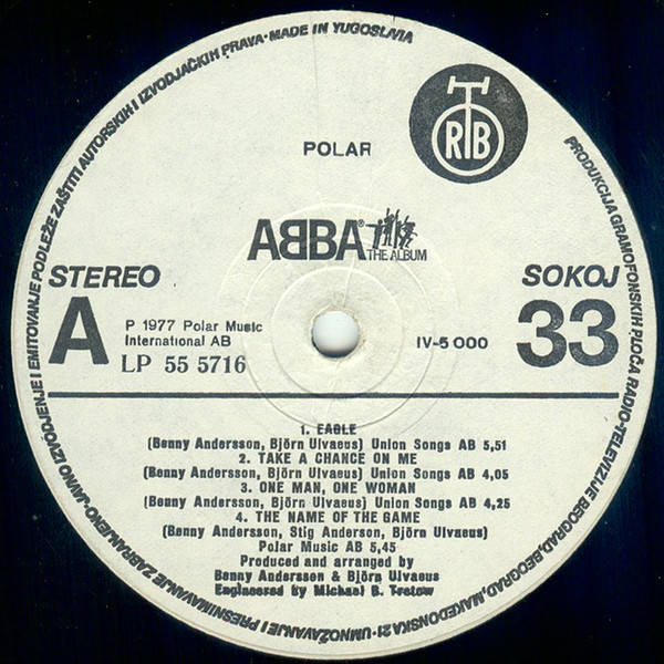 ABBA - The Album (LP, Album, RP, IV)