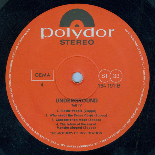 Various - Underground (2xLP, Comp)