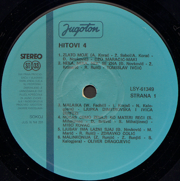 Various - Hitovi 4 (LP, Comp)